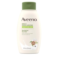 Aveeno Body Wash Vanilla Scent 12/12oz