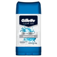 Gillette Undefeated Gel 6/3.8oz