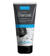 Beauty Formulas Charcoal Facial Scrub 12/15Oml
