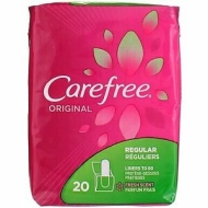 Carefree Orignal Fresh Scented Liners 18/20ct