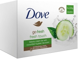 Dove Soap Cucumber 4pk 12/100g