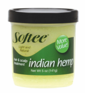 Softee Indian Hemp Hair & Scalp Treatment 12/5oz