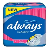 Always Hyg Pads Clasc Maxi