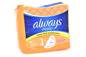 Always Hyg Pads Clasc Nor