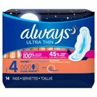 Always Ulta Thin OverNight 12/14CT