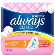 Always Hyg Pads Clasc Sen