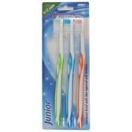 Beauty Formula Active ToothBrush Junior 8-12Yr 12/3pk