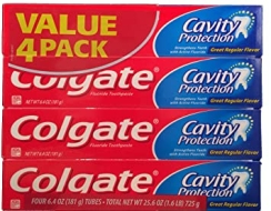 Colgate ToothPaste Regular 4pk 8ct
