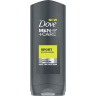 Dove Men+Care Sport Care Active+Fresh Body+Face Wash 400ml