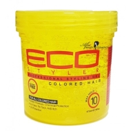 ECO Colored Hair Treated Gel Yellow 6/16oz