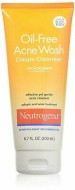Neutrogena  Oil Free Acne-Wash Cream Cleanser 6.7oz