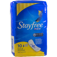 Stayfree-Maxi Regular Not with Wings 12/10ct