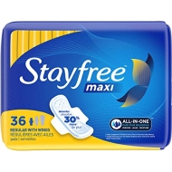 Stayfree-Regula Maxi with Wings 4/36ct