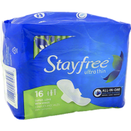 Stayfree Ultra Thin Super Wings 8/16